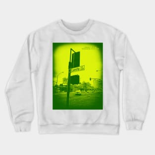 Lomita Avenue FOREST LIMEY, Glendale, California by Mistah Wilson Crewneck Sweatshirt